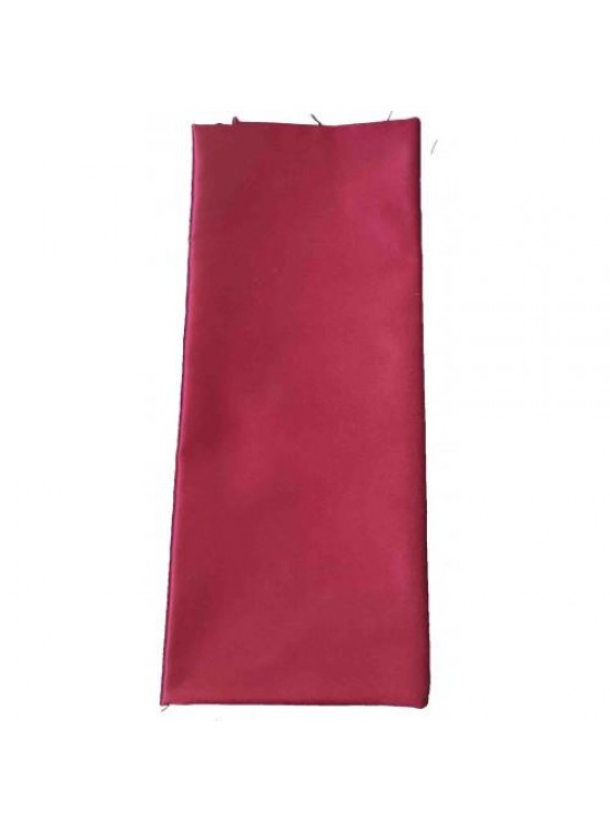 Çanta Aksesuar 120X50 Cm, Bordo Renk Pamuklu Saten Astarlık Kumaş