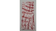 Çanta Aksesuar 120X50 Cm Bordo Şerit Desen Pamuklu Astarlık Kumaş No:14