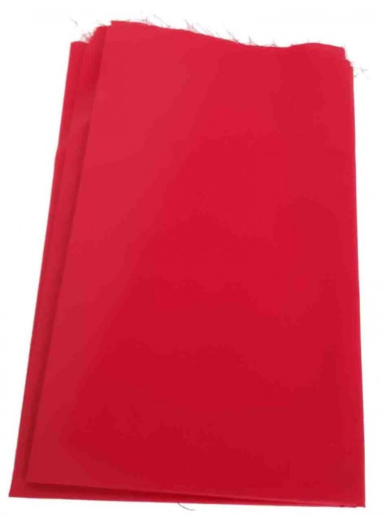 Çanta Aksesuar 120X50 Cm, Kırmızı Renk Pamuklu Astarlık Kumaş