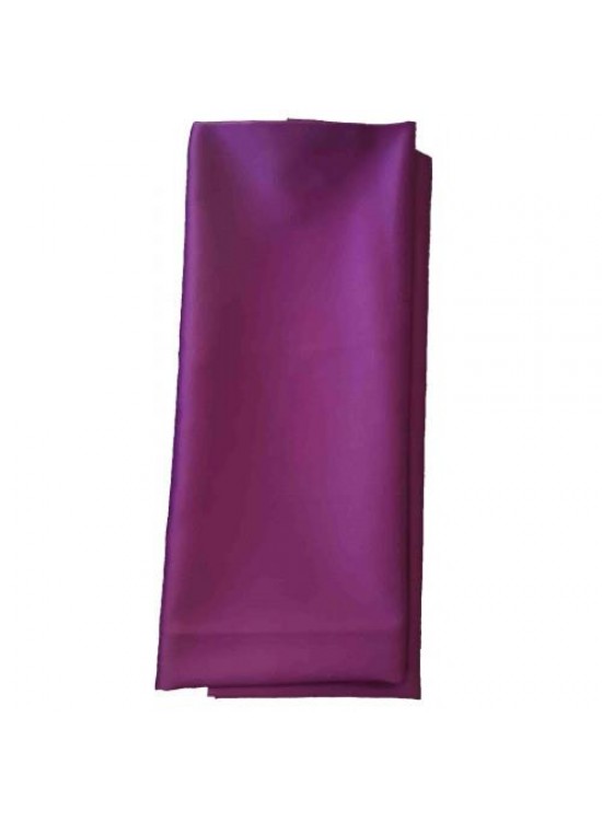 Çanta Aksesuar 120X50 Cm, Koyu Mor Renk Pamuklu Saten Astarlık Kumaş