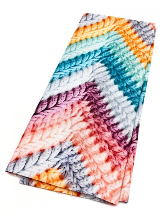 Çanta Aksesuar 120x50 cm Pamuklu Astarlık Kumaş  Dijital Baskı Örgü Desen