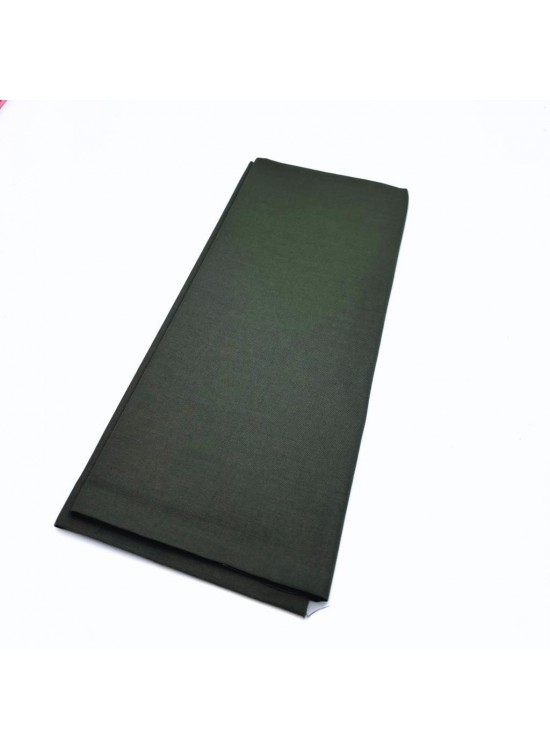 Çanta Aksesuar 120x50 cm Pamuklu Astarlık Kumaş Haki Yeşil