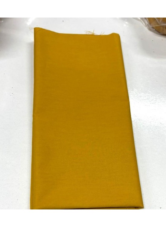 Çanta Aksesuar 120x50 cm Pamuklu Astarlık Kumaş Hardal Sarı