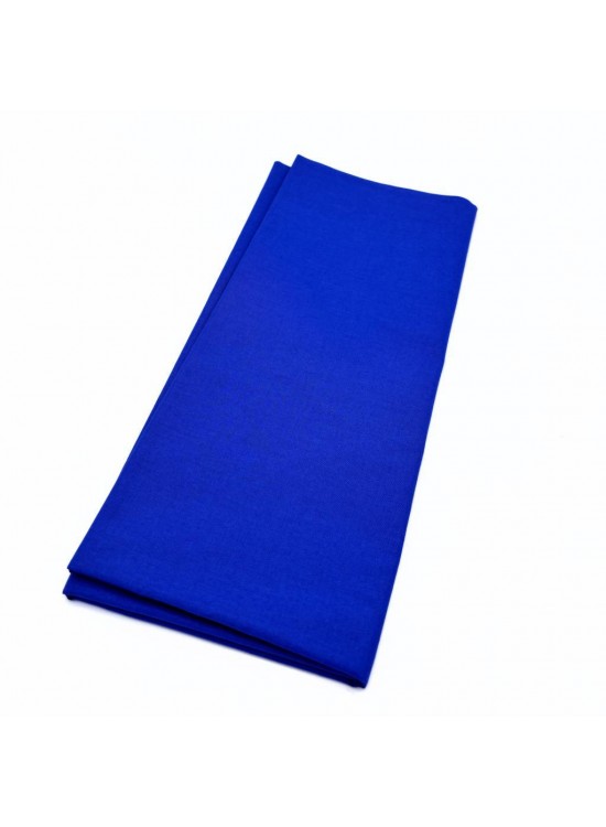 Çanta Aksesuar 120x50 cm Pamuklu Astarlık Kumaş Saks Mavi