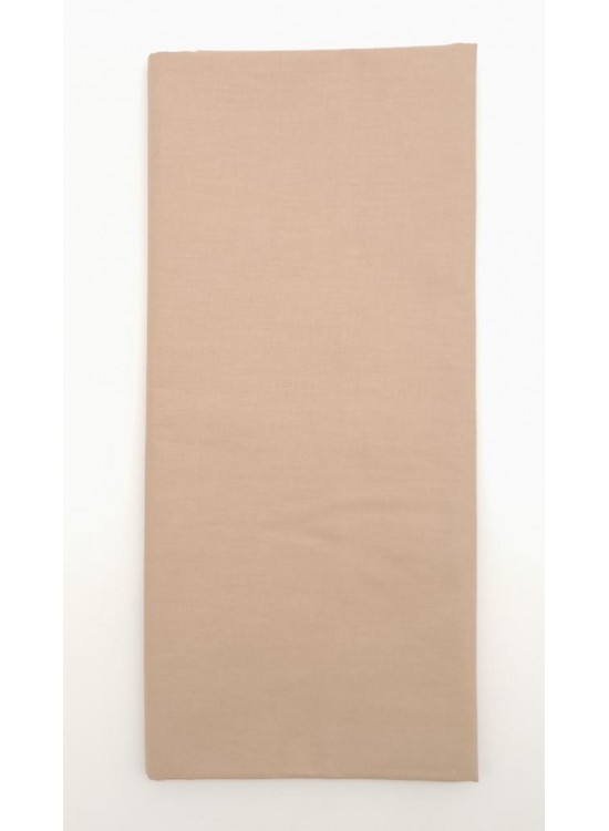 Çanta Aksesuar 120x50 cm Sütlü Kahve Renk Pamuklu Astarlık Kumaş No:26