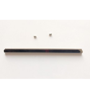 Çanta Aksesuar 15 Cm Gümüş Renk Kapak Aparatı