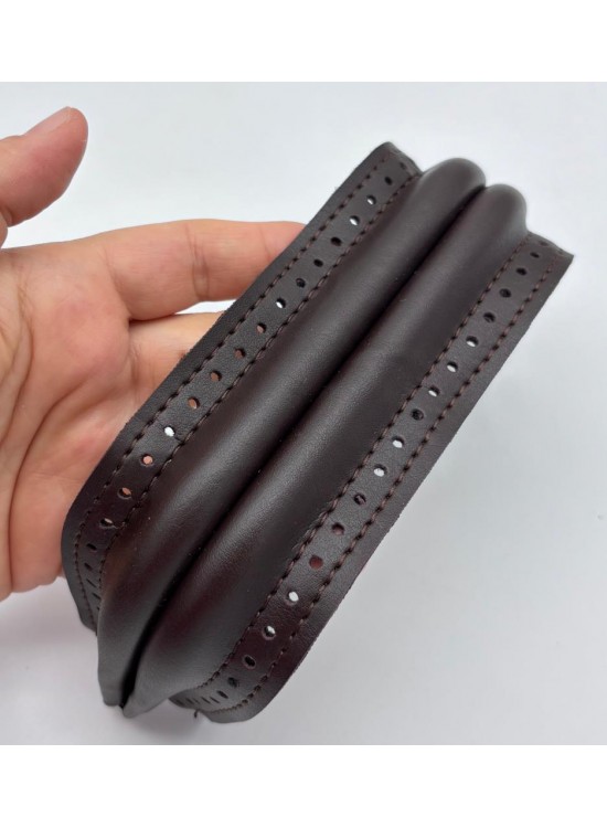 Çanta Aksesuar 16 cm Suni Derili Kahve Renk Gizli Çanta Bursu
