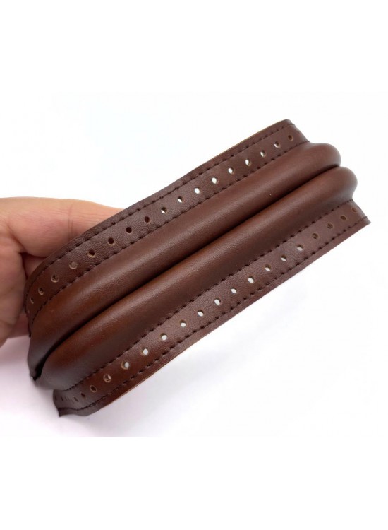 Çanta Aksesuar 16 cm Suni Derili Taba  Renk Gizli Çanta Bursu