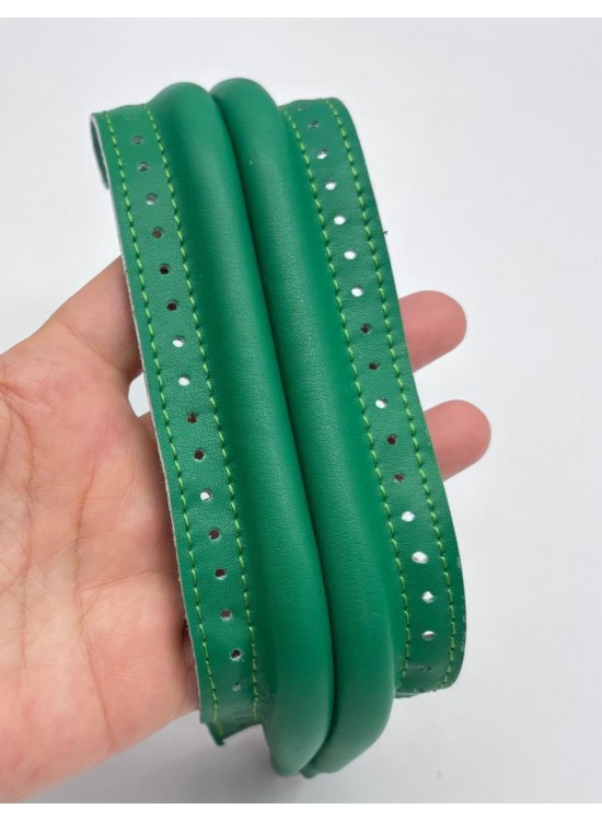 Çanta Aksesuar 16 cm Suni Derili Yeşil  Renk Gizli Çanta Bursu
