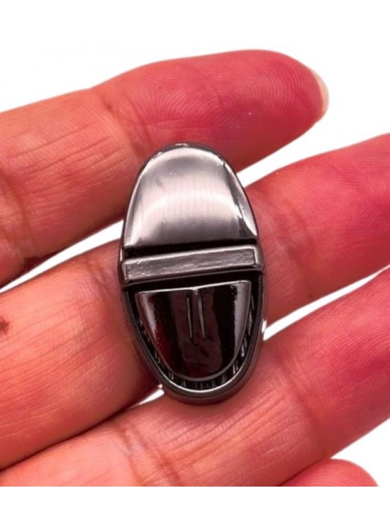 Çanta Aksesuar 2.5x1.5 cm Mini Füme Renk Çanta Kilidi