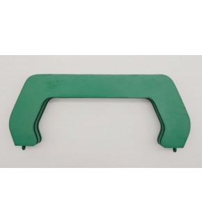 Çanta Aksesuar 22 cm Ahşap Çanta Bursu Yeşil Renk