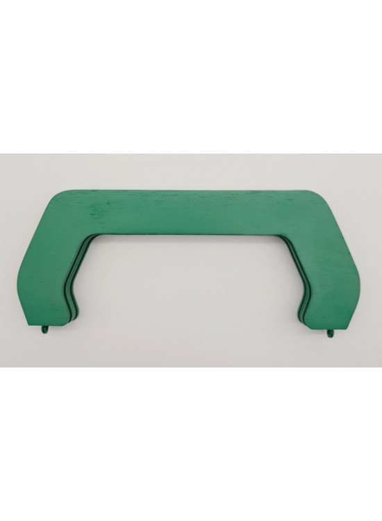 Çanta Aksesuar 22 cm Ahşap Çanta Bursu Yeşil Renk