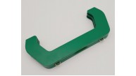 Çanta Aksesuar 22 cm Ahşap Çanta Bursu Yeşil Renk