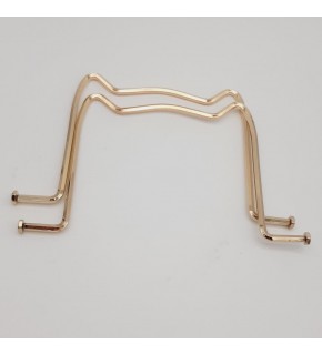 Çanta Aksesuar 22 Cm Martı Model Light Gold Metal Sap