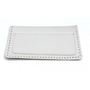 Çanta Aksesuar 22x11 cm Beyaz  Renk Suni Deri Cep