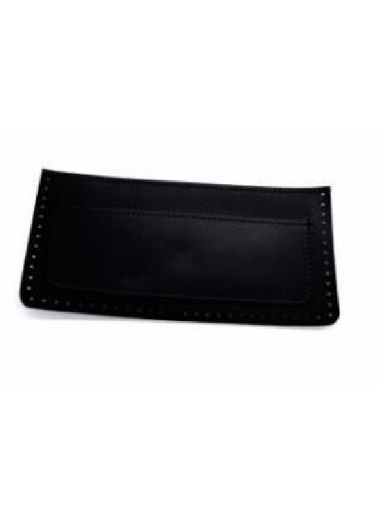 Çanta Aksesuar 22x11 cm Siyah Renk Suni Deri Cep