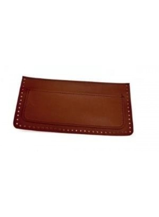 Çanta Aksesuar 22x11 cm Taba  Renk Suni Deri Cep