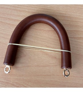 Çanta Aksesuar 27 cm Rulo Model Suni Deri Taba Çanta Sapı Light Gold Metalli