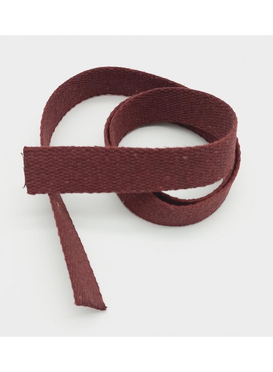 Çanta Aksesuar 3 Cm Pamuklu Kolon 1 Metre Bordo Renk