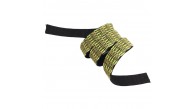 Çanta Aksesuar 3 cm Polyester Kolon Neon Yeşil Gold Simli 1 Metre