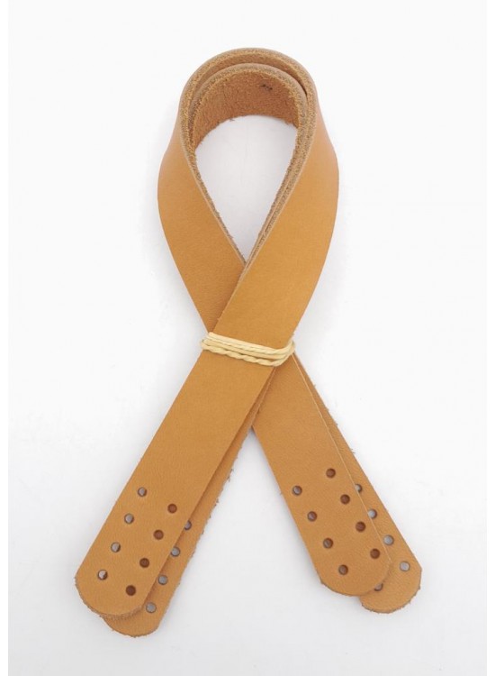 Çanta Aksesuar 35X2 Cm Gerçek Deri Çift Sap Açık Taba Renk