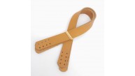 Çanta Aksesuar 35X2 Cm Gerçek Deri Çift Sap Açık Taba Renk
