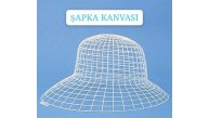 Çanta Aksesuar 3D Şapka Şeklinde Beyaz Plastik Kanvas