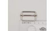 Çanta Aksesuar 3x2 Cm Gümüş Renk Ayarlama Aparatı Sürgüt