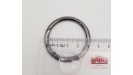 Çanta Aksesuar 4 Cm Füme Yaylı Halka 1 Adet