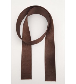 Çanta Aksesuar 4 Cm Kahverengi Renk Polyester Kolon 1 Metre