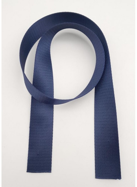 Çanta Aksesuar 4 Cm Lacivert Renk Polyester Kolon 1 Metre