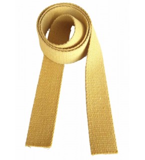 Çanta Aksesuar 4 Cm Pamuklu Kolon 1 Metre Hardal Sarı