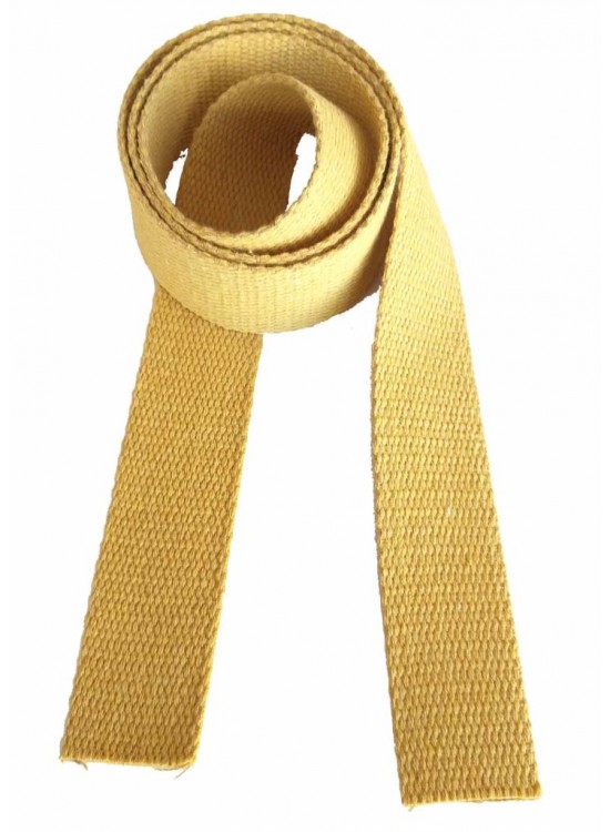 Çanta Aksesuar 4 Cm Pamuklu Kolon 1 Metre Hardal Sarı