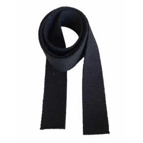 Çanta Aksesuar 4 Cm Pamuklu Kolon 1 Metre Siyah