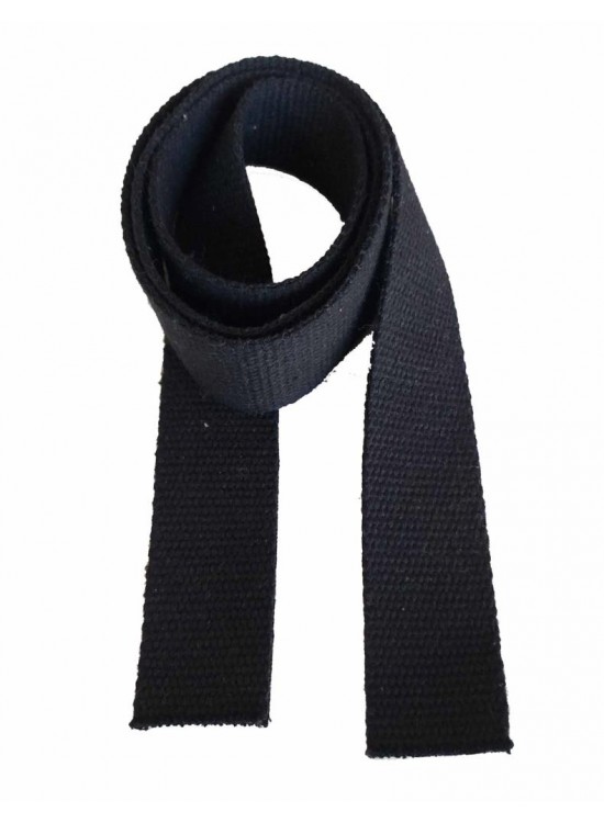 Çanta Aksesuar 4 Cm Pamuklu Kolon 1 Metre Siyah
