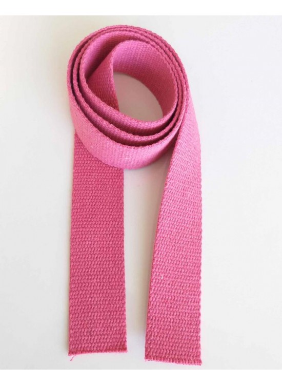 Çanta Aksesuar 4 Cm Pamuklu Kolon 2 Metre Fuşya