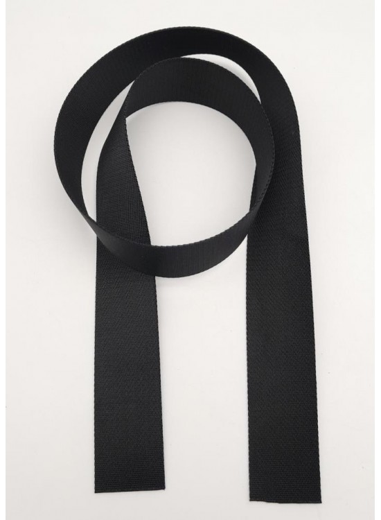 Çanta Aksesuar 4 Cm Siyah Renk Polyester Kolon 1 Metre