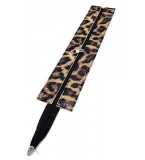 Çanta Aksesuar 40 cm Derili Fermuar Rugan Croco Leopar  Renk Gümüş Renk Metalli
