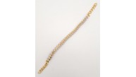 Çanta Aksesuar 40 cm Derili Zincir Bej Renk Light Gold Metalli