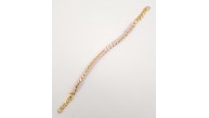 Çanta Aksesuar 40 cm Derili Zincir Pudra Renk Light Gold Metalli