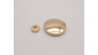 Çanta Aksesuar 5 cm Yuvarlak Mıknatıslı Kilit Light Gold