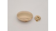 Çanta Aksesuar 5 cm Yuvarlak Mıknatıslı Kilit Light Gold