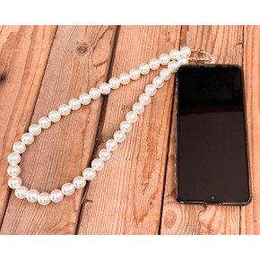 Çanta Aksesuar 60 cm  Akrilik Telefon Aksesuarı, Telefon Zinciri, Telefon Askısı, İncili Telefon Askısı,Telefon Boyunluk Askı, Tüm Telefon Kılıfları İçin Uygundur (Kılıf Değildir)