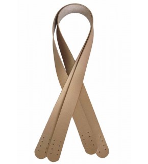 Çanta Aksesuar 70X2.4 Cm, Tek Kat Suni Deri Gold Renk Çift Sap