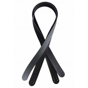 Çanta Aksesuar 70X2.4 Cm, Tek Kat Suni Deri Siyah Renk Çift Sap