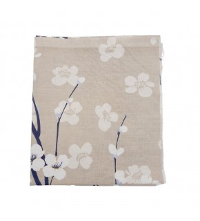Çanta Aksesuar 80x35 cm Pamuklu Astarlık Kumaş Papatya Desen Vizon Renk No:39