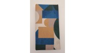 Çanta Aksesuar 90X50 Cm Duck Astarlık Kumaş Geometrik Desen No:11