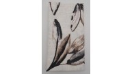 Çanta Aksesuar 90X50 Cm Duck Astarlık Kumaş Yaprak Desen No:12