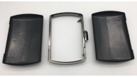 Çanta Aksesuar Abiye Çanta Kalıbı Oval Kenar Füme Metal