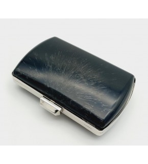 Çanta Aksesuar Abiye Çanta Kalıbı Oval Kenar Gümüş Metal